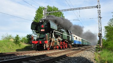 2019.05.11 CSD 464.202 Rosnicka 180 Jahre CD Strecke Brno - Breclav - Hodonin